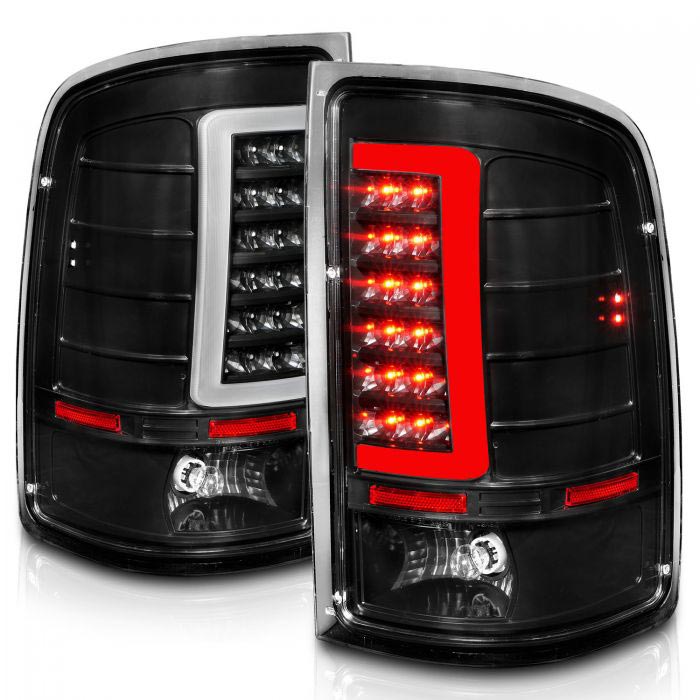 Anzo Black Plank Style Led Tail Lights Xdp