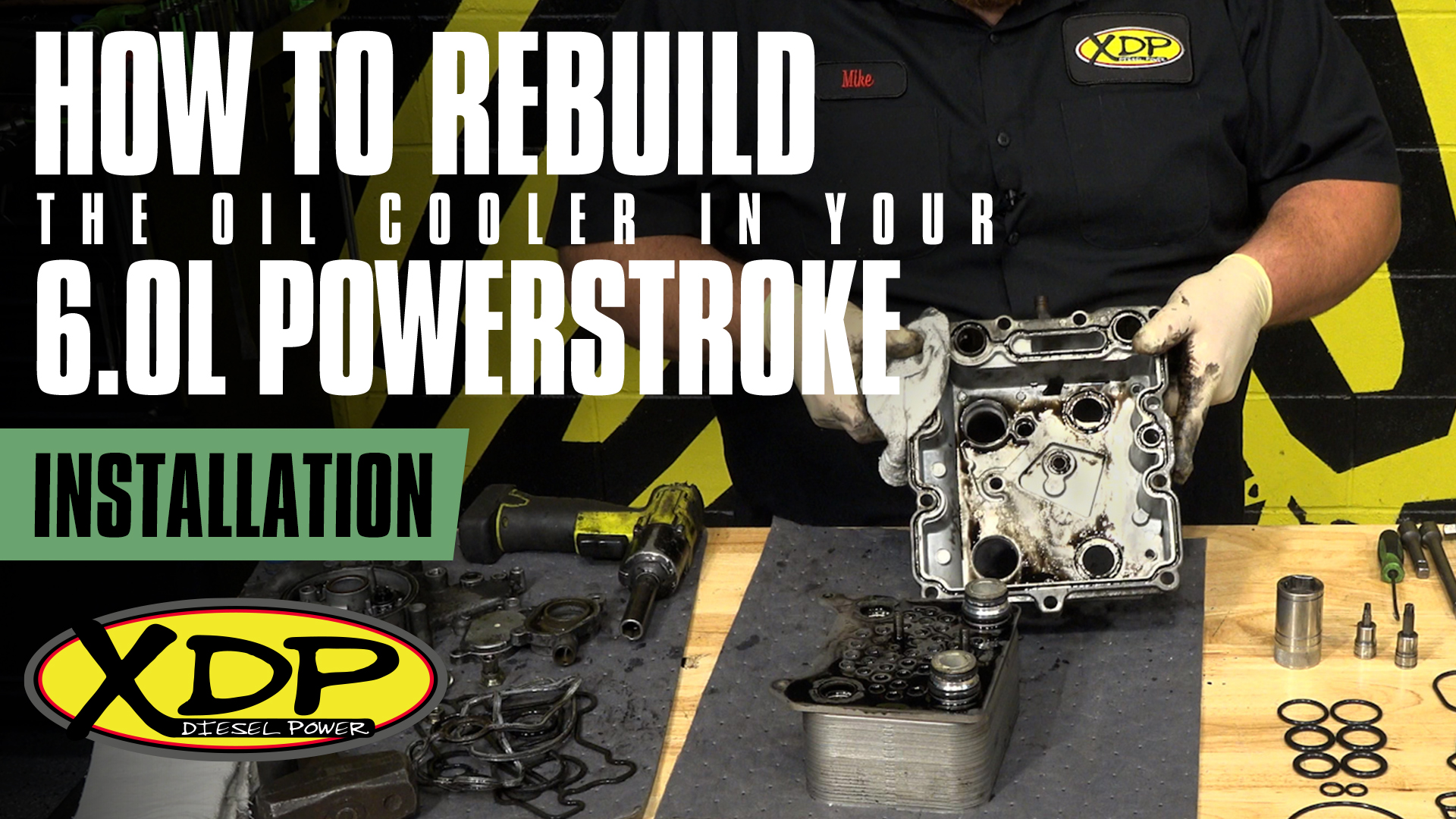 How to Rebuild a 6.0L Powerstroke Oil Cooler - XDP Blog