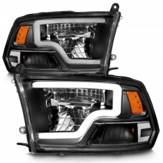 Anzo 111464 Black Switchback Dual LED Projector Headlights | XDP