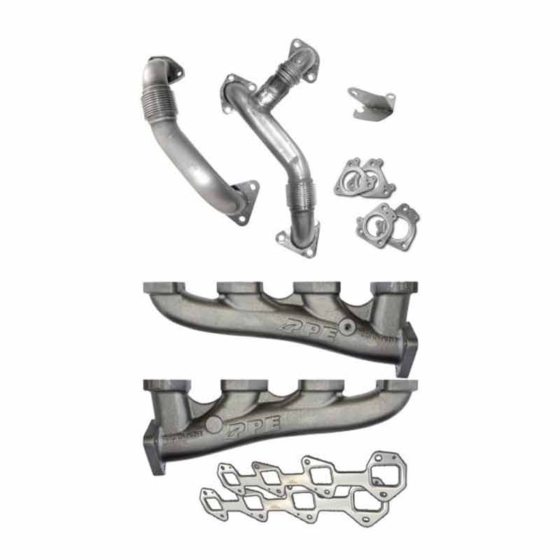 PPE 116111600 High-Flow Exhaust Manifolds with Up-Pipes XDP
