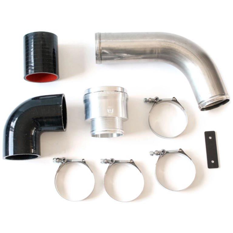 H&S Motorsports 122004-B Intercooler Pipe Upgrade (Black) | XDP