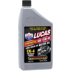 Lucas Oil - 11247: Synthetic SAE 15W-40 CK-4 Truck Oil