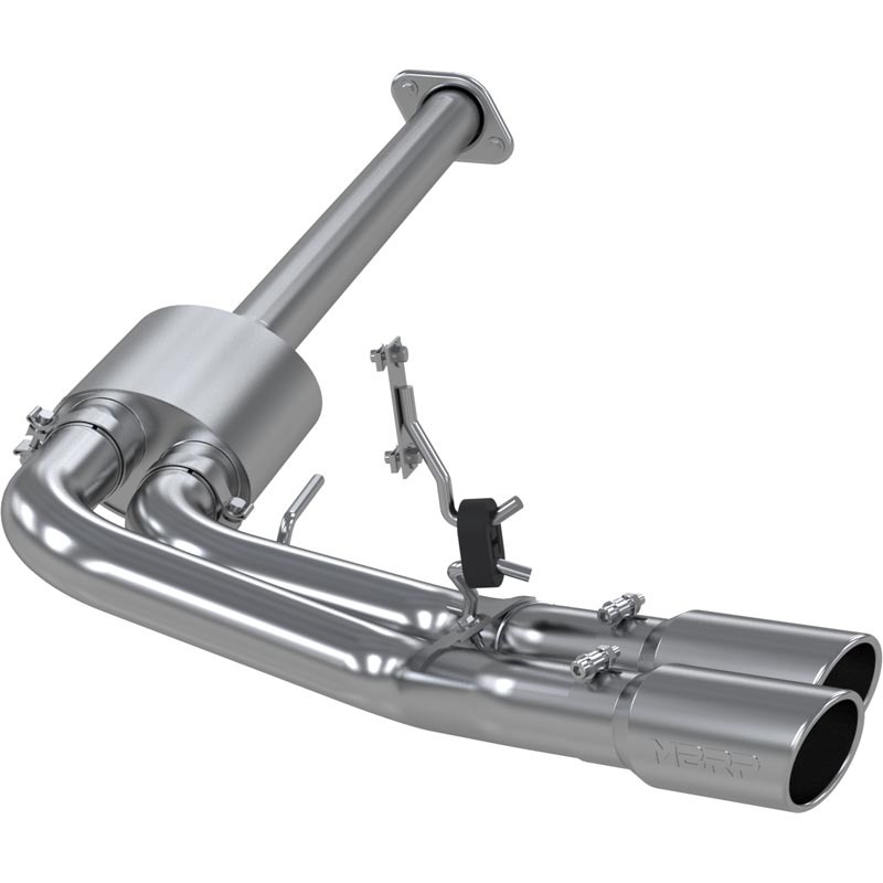 MBRP S5260AL Installer Series Cat-Back Dual Exit Single Side Exhaust | XDP