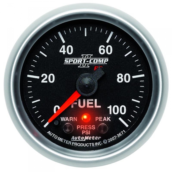 autometer fuel pressure gauge
