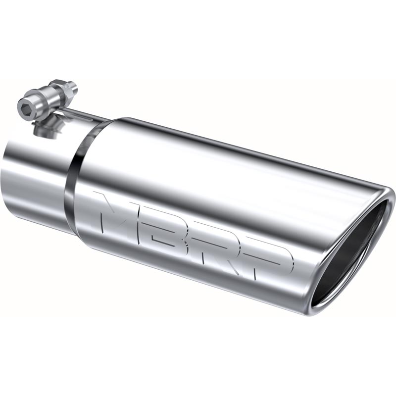 MBRP T5115 3"-3.5" Angled Rolled Edge Single Wall Exhaust Tip | XDP