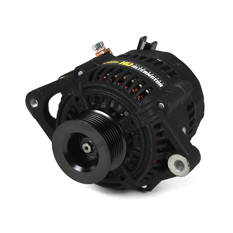 XDP HD High Output Alternator (New) Wrinkle Black XD511 - Dodge