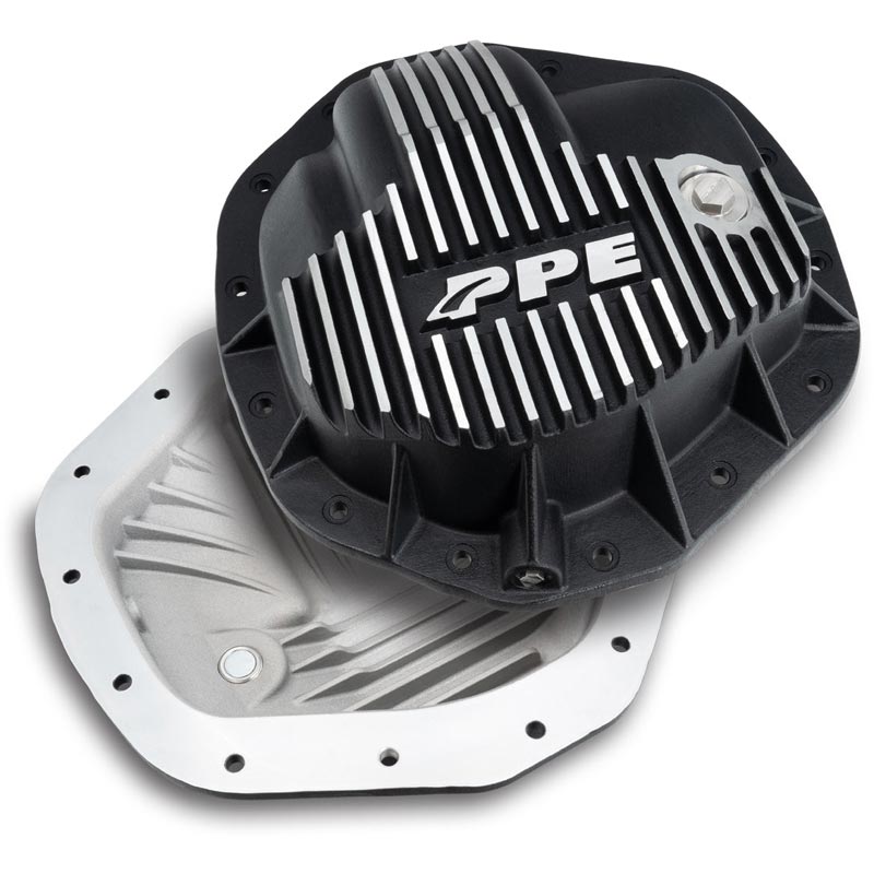 PPE 238053010 Brushed Heavy-Duty Cast Aluminum Rear Differential Cover ...