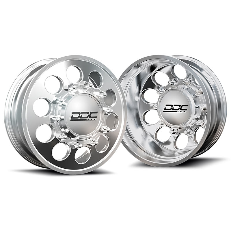 DDC Wheels The Hole Dually Wheel Set Polished (20052024 Ford F350