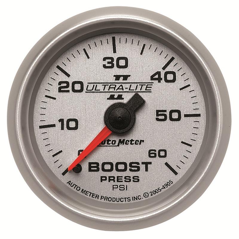 Auto Meter 4905 Ultra-Lite II Boost Gauge | XDP