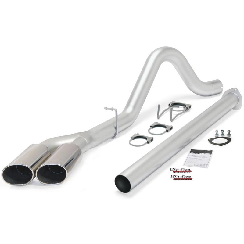 Banks Power 49789 Single Monster Exhaust System W/ DualTips | XDP