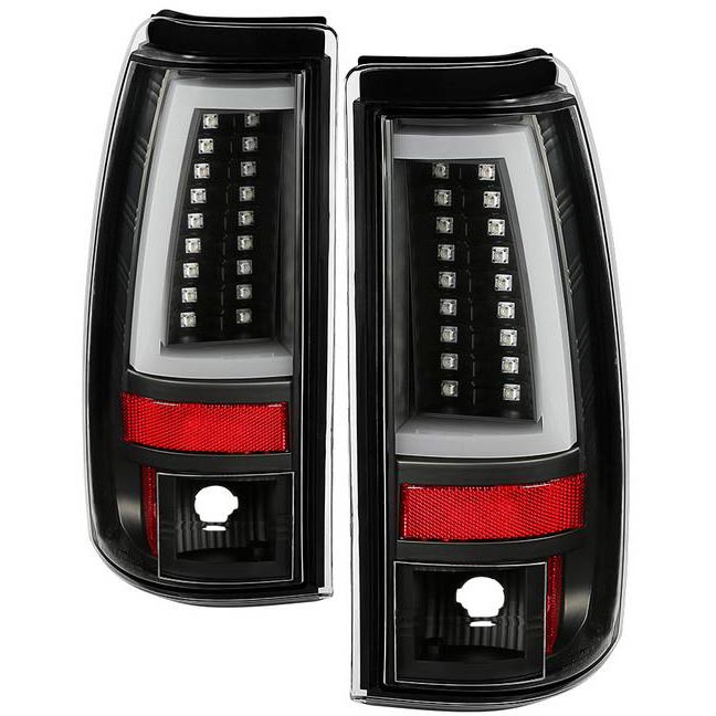 Spyder 5085849 Black LED Tail Lights | XDP