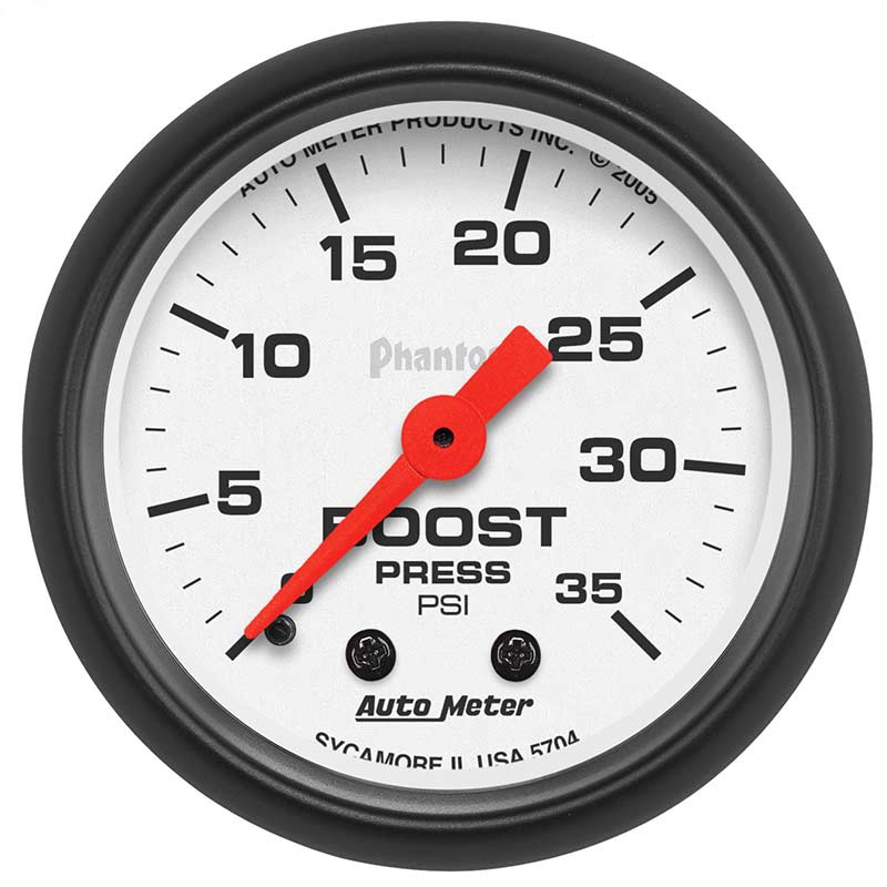 Auto Meter Phantom Series Boost Gauge 5704 | XDP