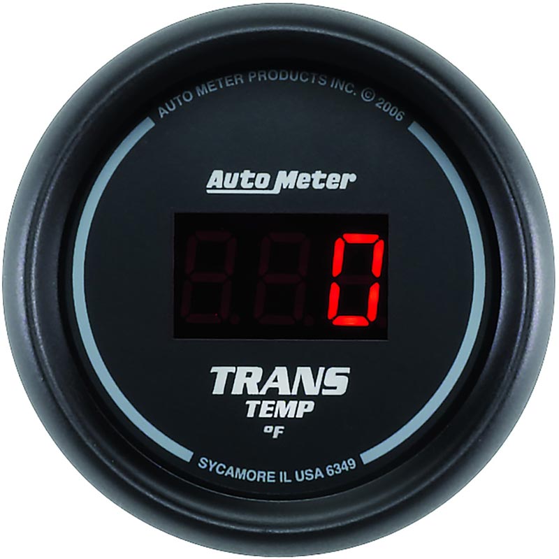 Auto Meter 6349 Sport-Comp Digital Transmission Temp Gauge | XDP