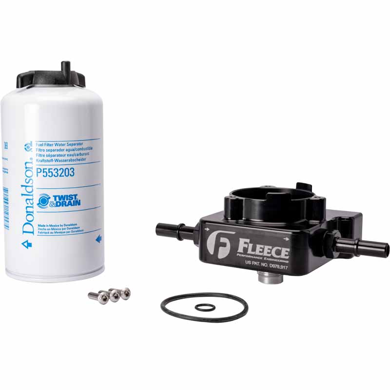 Fleece Fuel Filter Upgrade Kit Fpe L5p Ffba 20 Xdp 0915