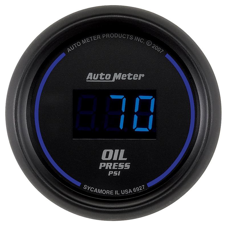 Auto Meter 6927 Cobalt Digital Oil Pressure Gauge | XDP