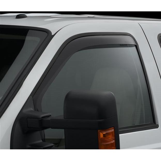 WeatherTech 80138 Dark Smoke Front Side Window Deflectors | XDP