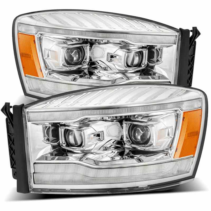 AlphaRex 880531 PRO-Series Chrome Projector Headlights | XDP