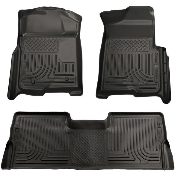 Husky Liners 98391 Black Weatherbeater Floor Liner Set | XDP