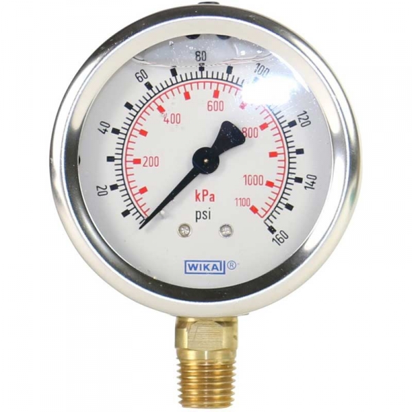 back pressure gauge