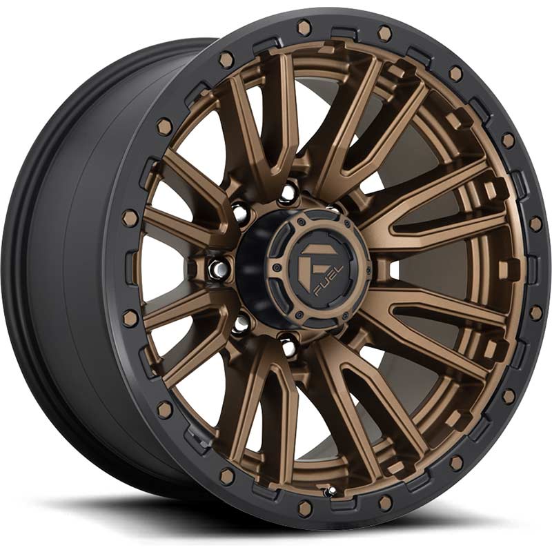 Fuel Rebel D681 1-PC Wheel - Bronze - Black Lip | XDP