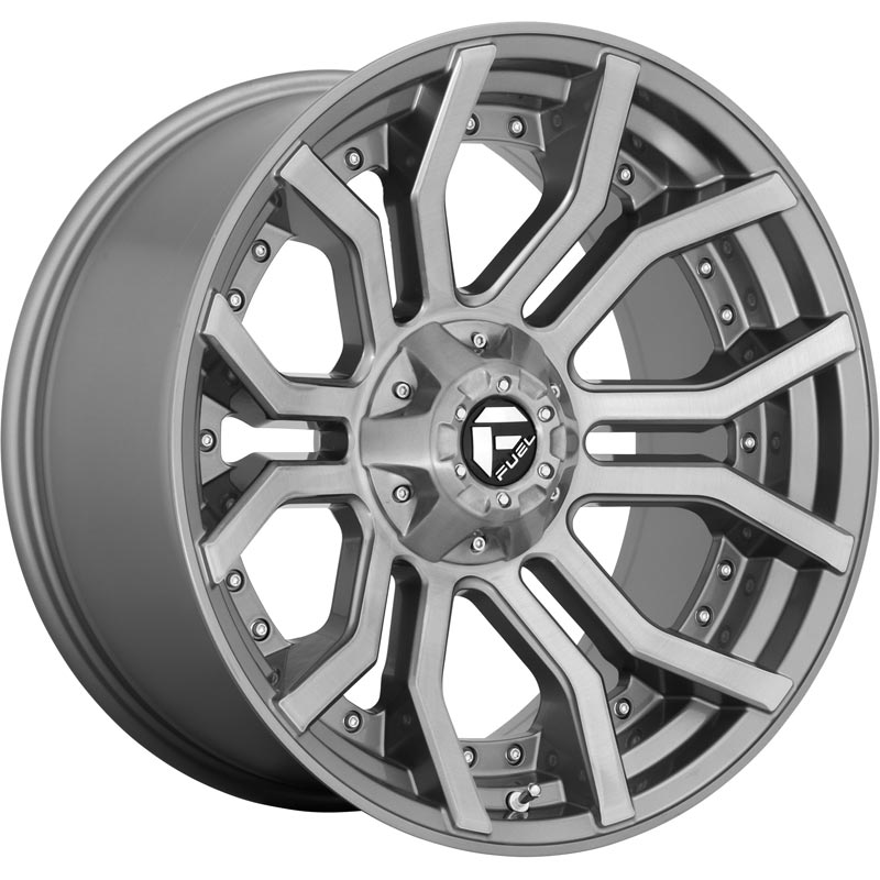 Fuel Rage Platinum D713 1-PC Wheel - Platinum | XDP