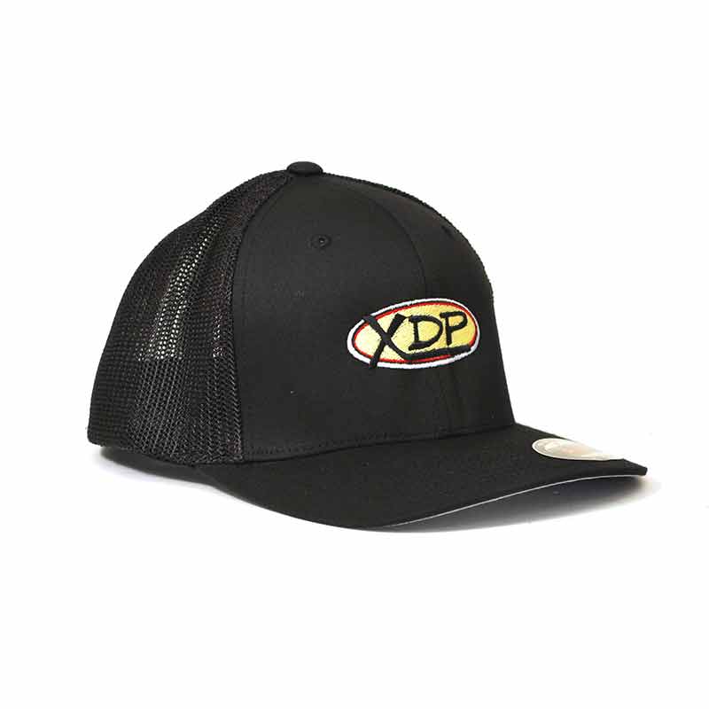 XDP - Xtreme Diesel Performance Black/Black Flexfit Trucker Cap | XDP