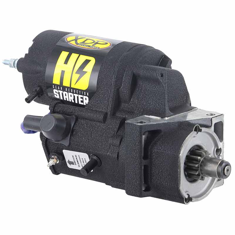 XDP HD Gear Reduction Starter (New) Wrinkle Black XD250 - GM 6.2L