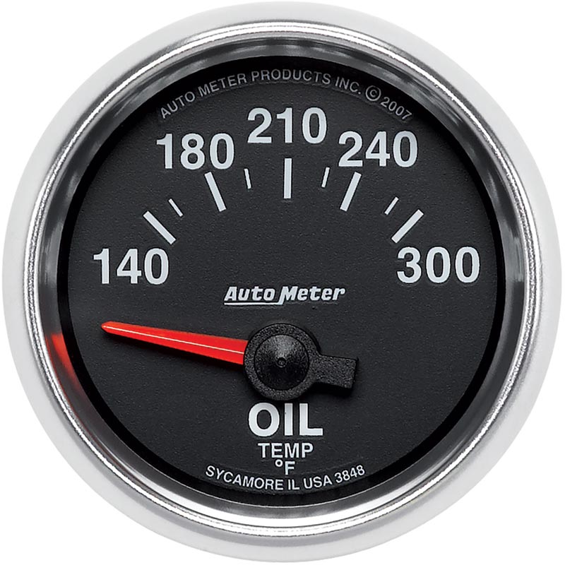 Auto Meter 3848 GS Series Oil Temp Gauge | XDP