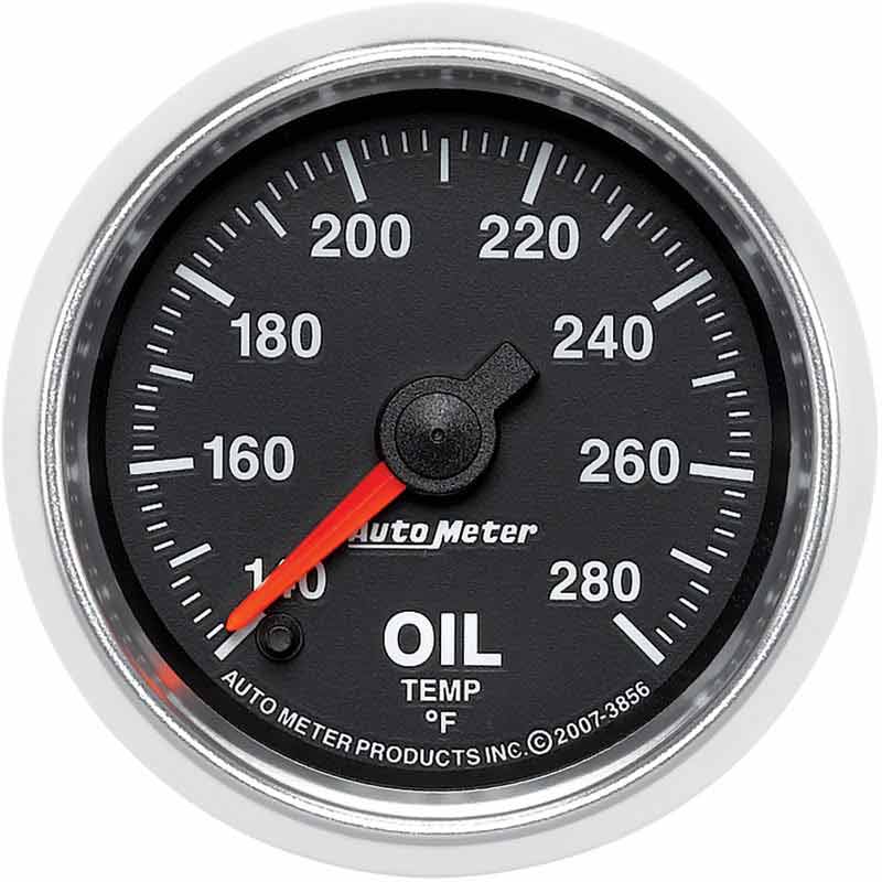 Auto Meter 3856 GS Series Oil Temp Gauge | XDP