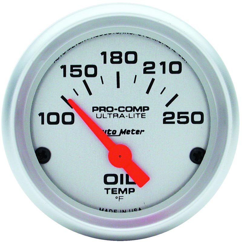 Auto Meter 4347 Ultra-Lite Oil Temp Gauge | XDP