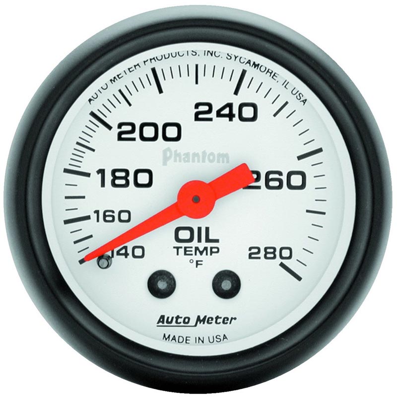 Auto Meter 5741 Phantom Series Oil Temp Gauge | XDP