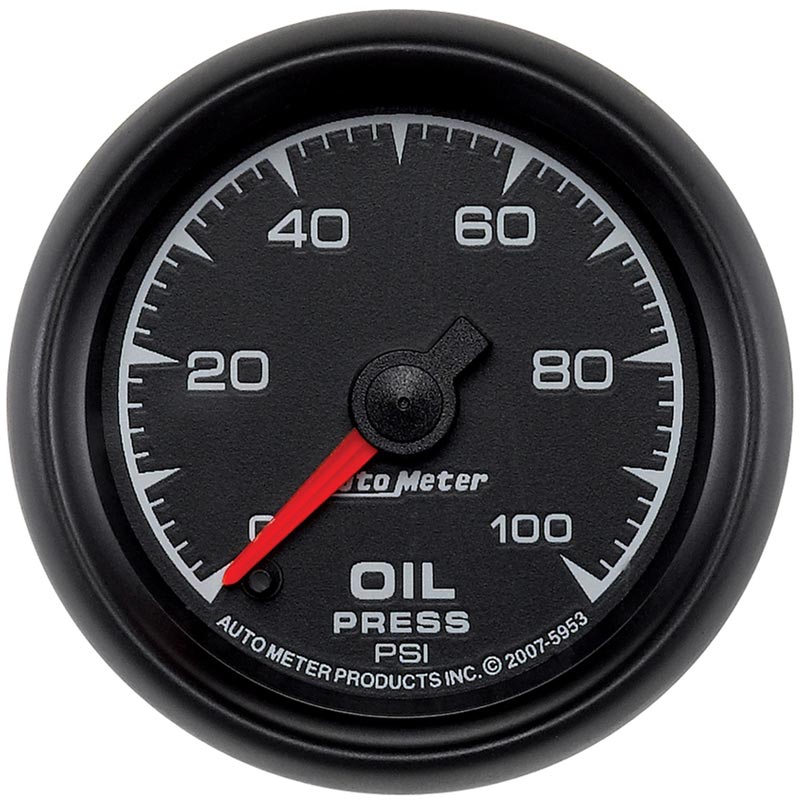 Auto Meter 5953 ES Series Oil Pressure Gauge | XDP