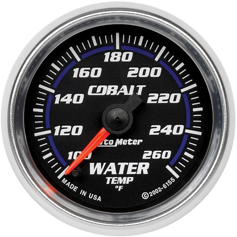 Auto Meter 6155 Cobalt Series Water Temp Gauge | XDP