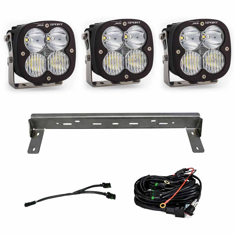 Baja Designs 447840 XL Sport 80 Front Bumper LED Light Kit | XDP