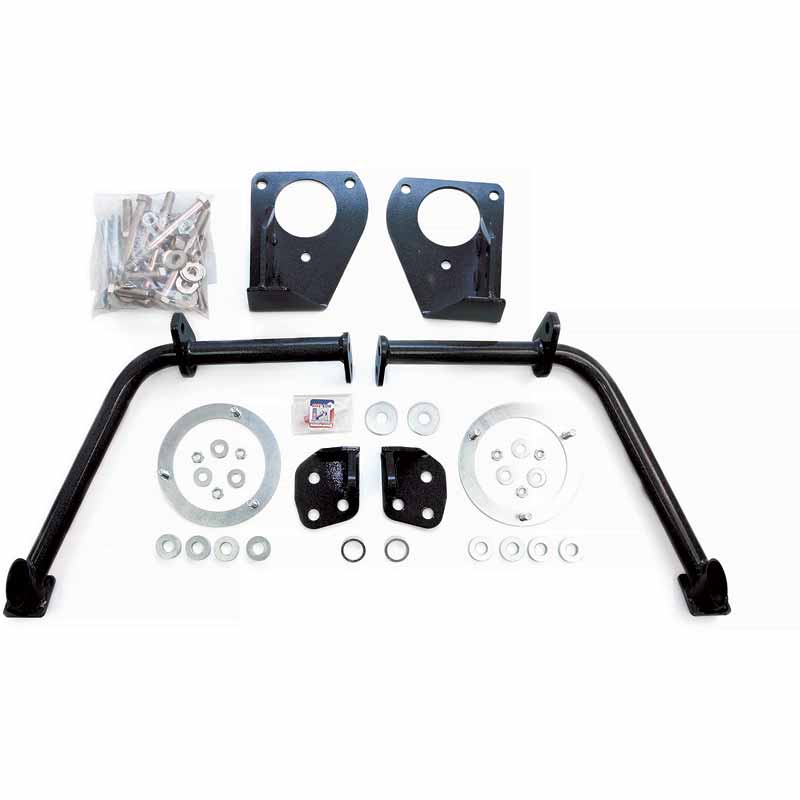 BDS Suspension BDS122614 Dual Shock Mount Kit (Long Arm) | XDP