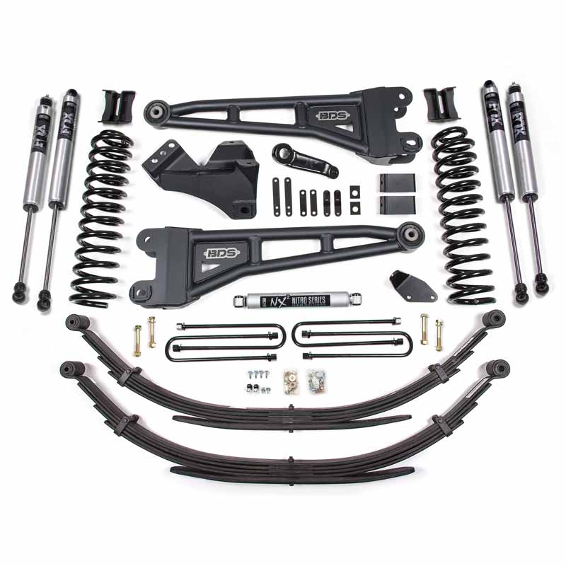 BDS Suspension BDS1933FS 4" Radius Arm Lift Kit With Fox 2.0 Shocks | XDP