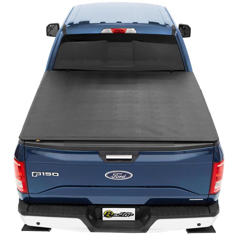 Bestop 16111-01 EZ-Fold Soft Tri-Fold Tonneau Cover | XDP