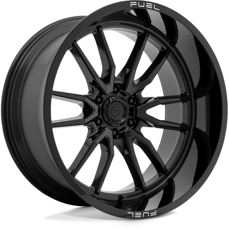 Fuel Clash D760 6x139.7 Gloss Black 24x12