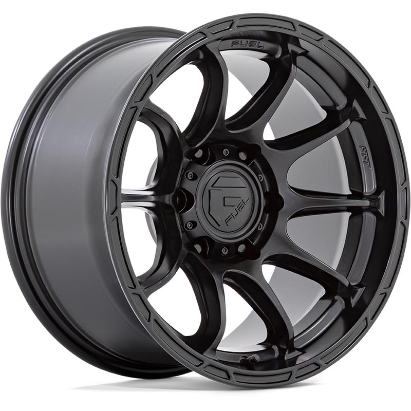 Fuel Variant D791 5x5 Matte Black 17x9