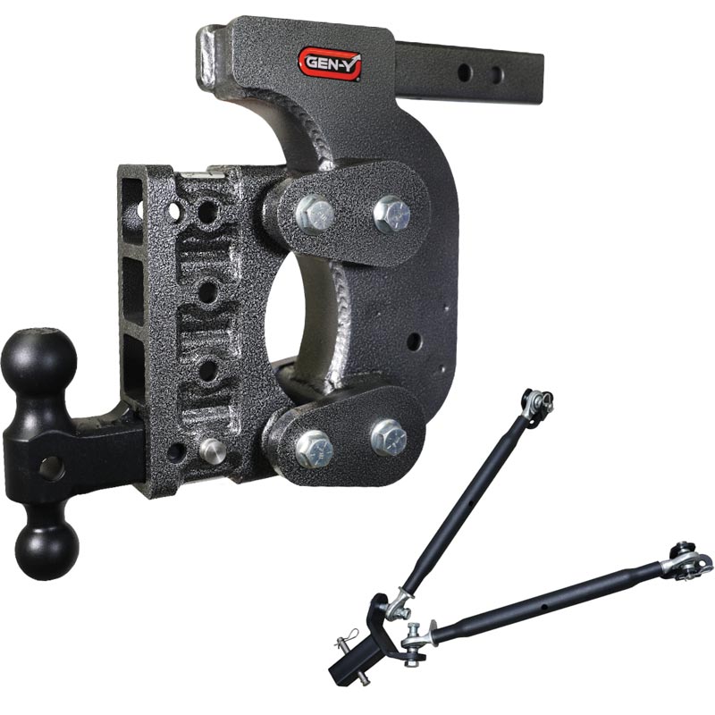 Gen-Y Hitch GH-1414 The Boss 16K Drop Hitch W/Stabilizer - 12.5