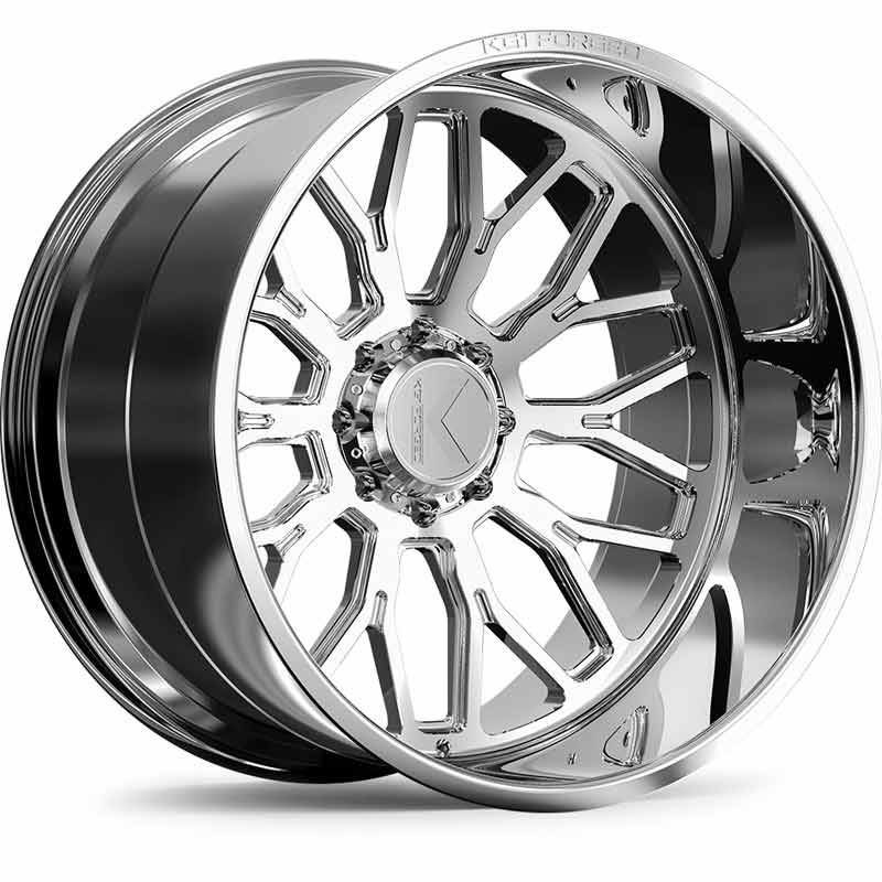 Kg1 Forged Jacked Kc019 Polishedmilled 26x16 Wheel Kc019261669pm Xdp