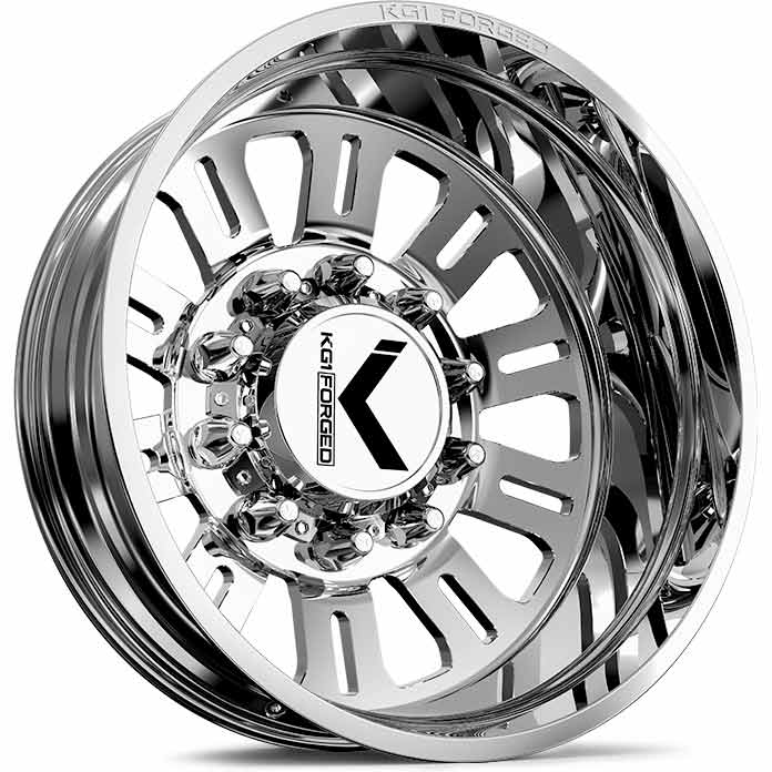 KG1 Forged DUEL KD004 Polished 22x8.25 Wheel - KD004R2282528PS | XDP