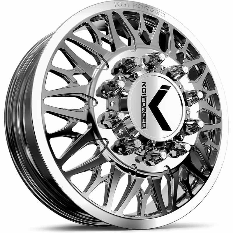 KG1 Forged TRIDENT-D KD014 Polished Dually Wheel | XDP