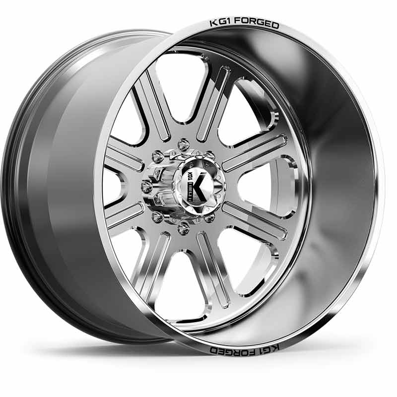 KG1 Forged VALOR KF010 Polished 22x12 Wheel - KF010221269PS | XDP