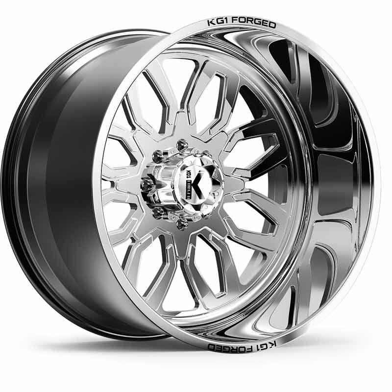 KG1 Forged GEAR KF015 Polished 22x12 Wheel - KF015221269PS | XDP