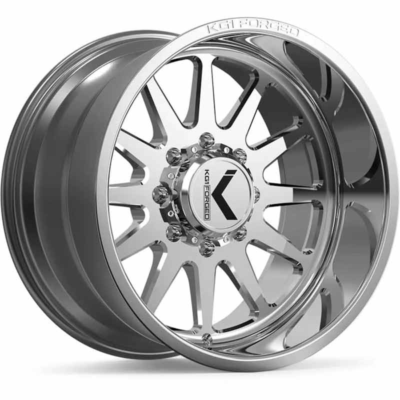 Kg1 Forged Clockwork Kt005 Polished Milled 22x10 Wheel Kt005221087pm