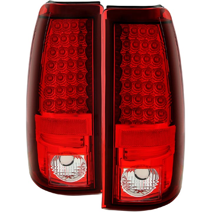 Spyder 5001740 Red/Clear LED Tail Lights | XDP