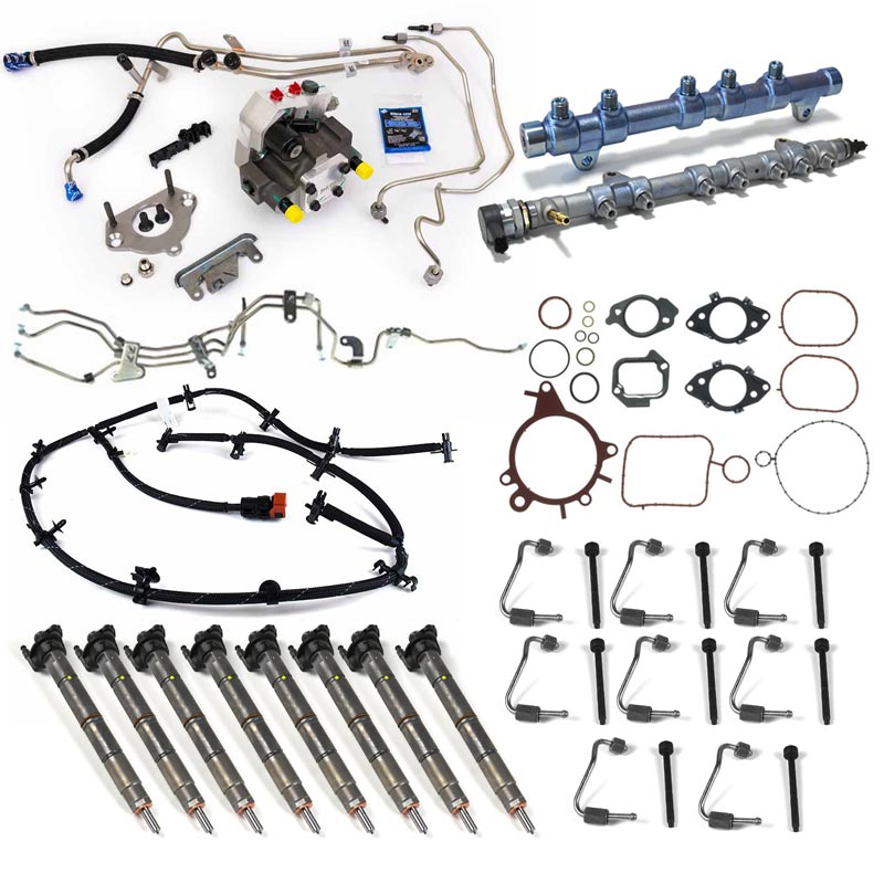 Ford 6.7 Diesel Fuel Contamination Kit With S&S DCR Pump - 2017-2019 ...